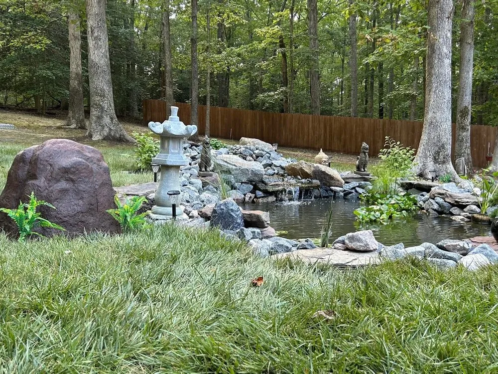 Affordable garden landscaping in Sandston, VA by Wall Stone