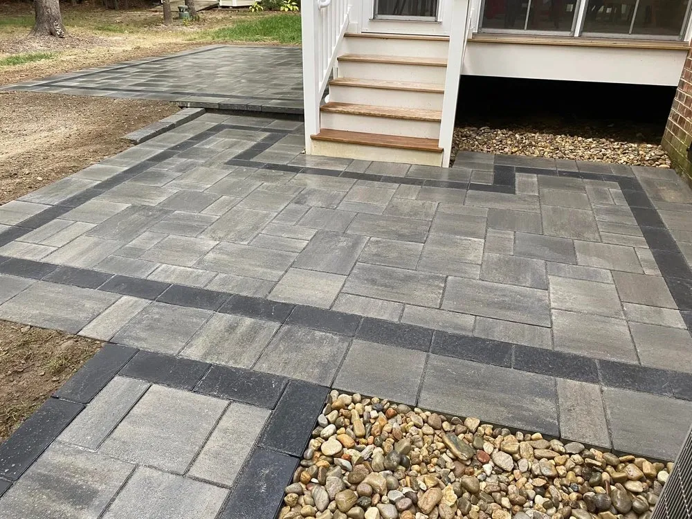 Professional yard maintenance for homes across Sandston, VA - Wall Stone