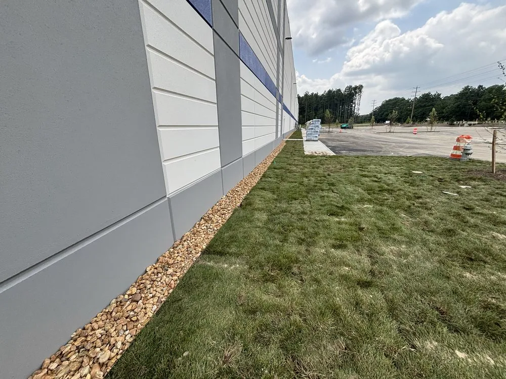 Custom landscape design in Sandston, VA - Wall Stone