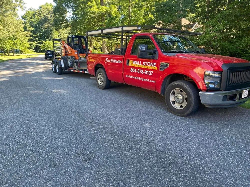 Top-rated residential landscaping experts serving Sandston, VA - Wall Stone