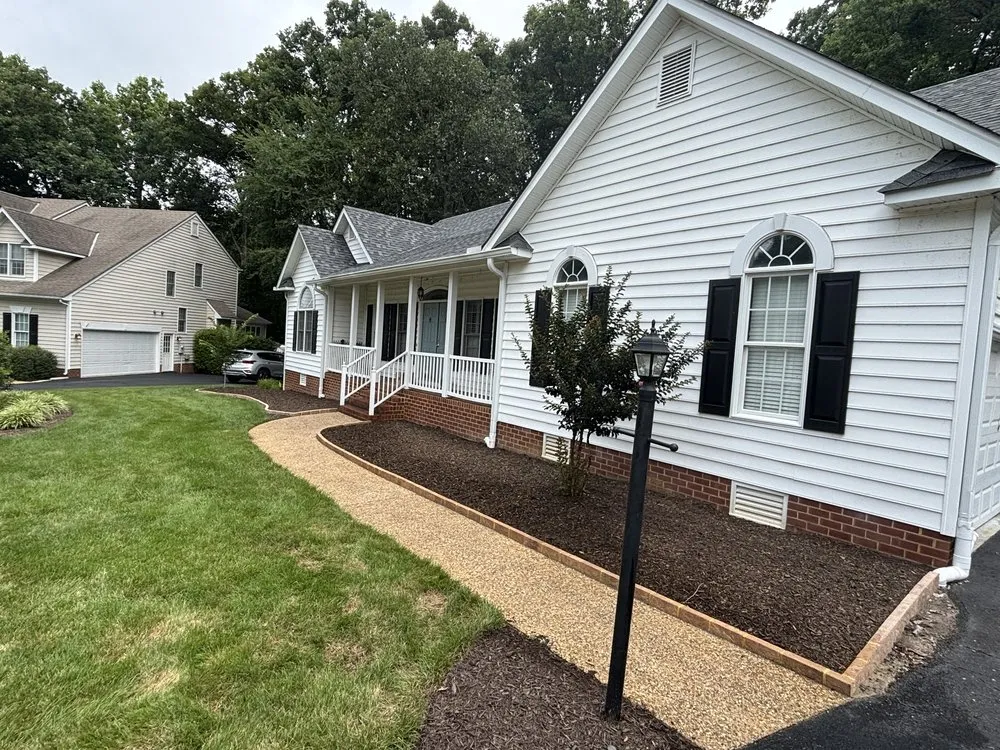 Top-rated garden landscaping in Sandston, VA by Wall Stone