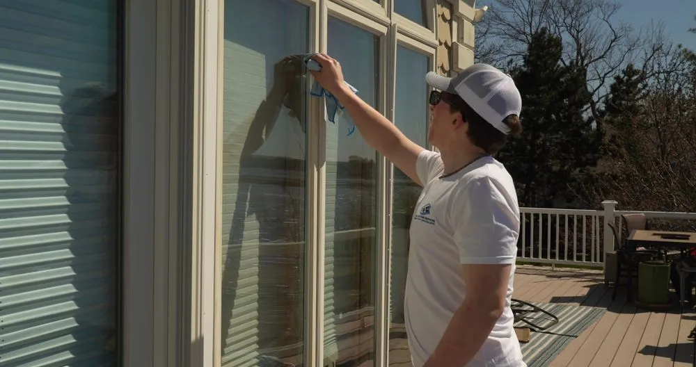 Custom lawn mowing service in Gloucester, MA by Wallace Home Services