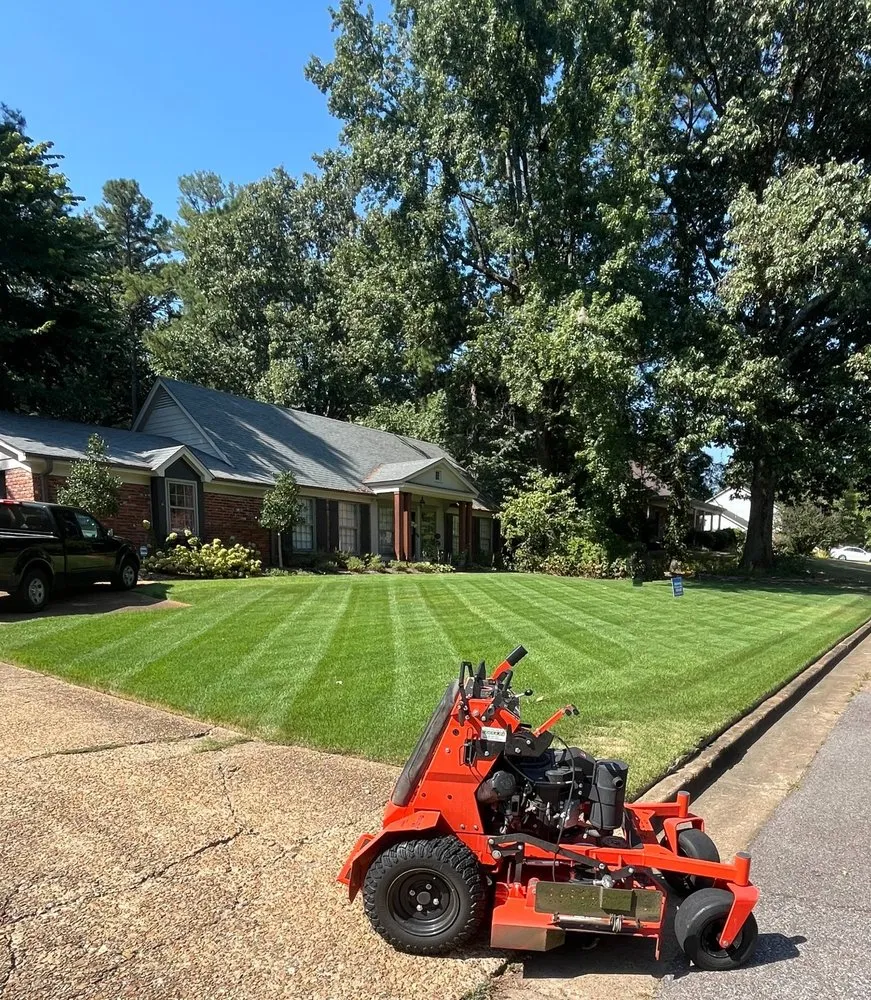Local landscape design with custom design in Memphis, TN by WalletsWorth Landscaping