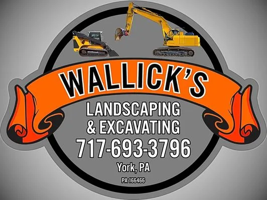 Wallick's Landscape & Excavating Logo
