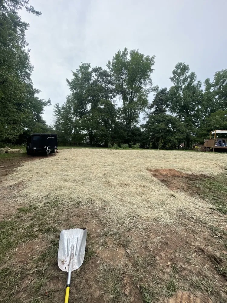 Affordable lawn mowing service for homes in Cumming, GA by Wallis Land Services