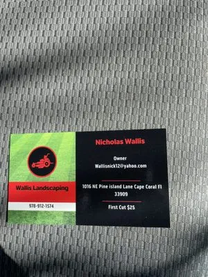 Wallis Landscaping Logo