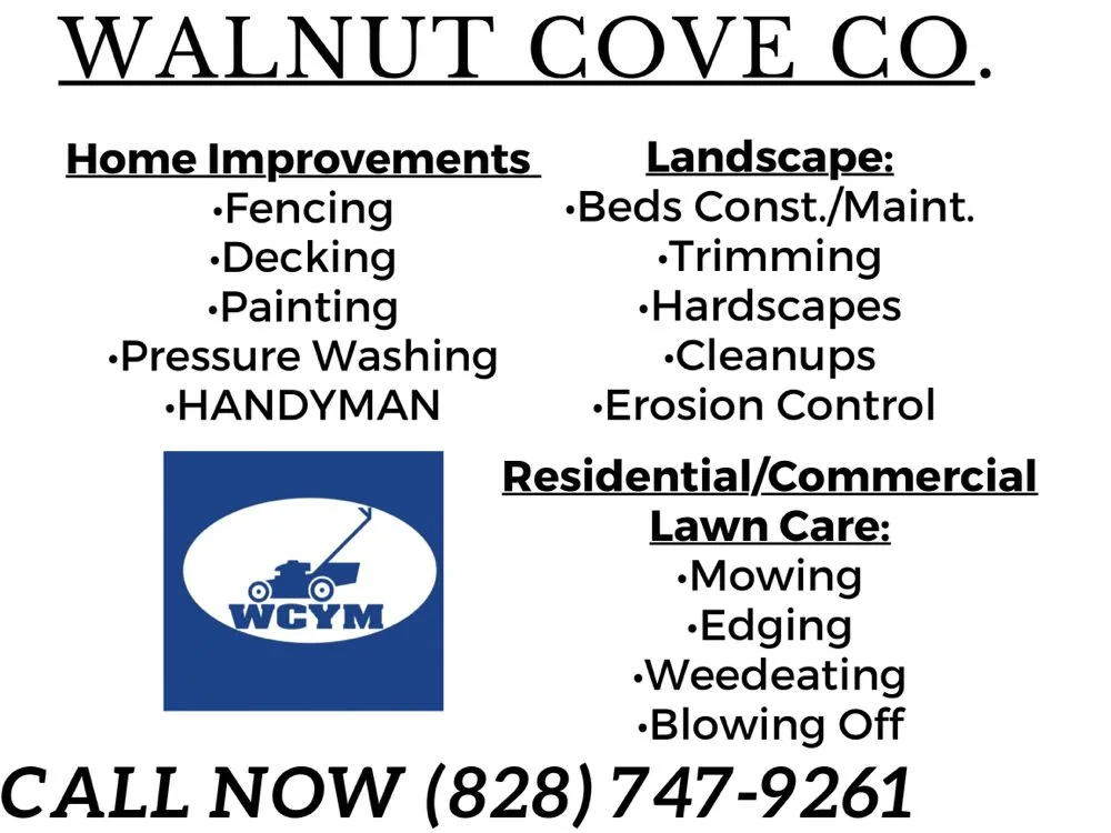 Custom yard cleanup service near you across East Flat Rock, NC - Walnut Cove