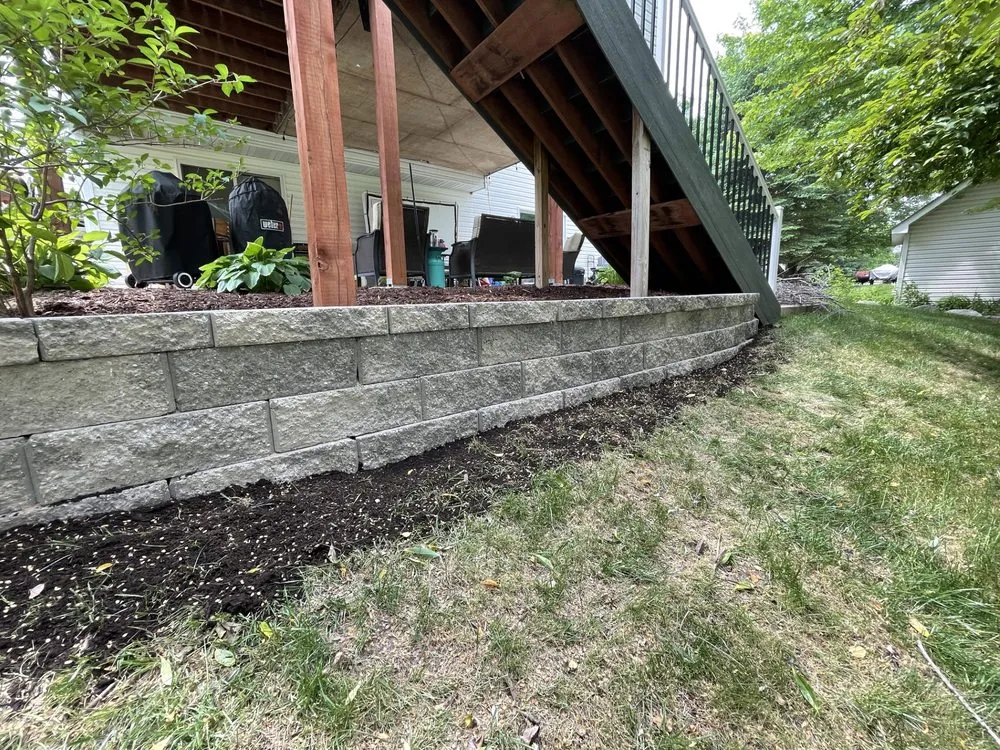 Affordable residential landscaping for residential properties in Hutchinson, MN by Walser Landscaping/Property Service