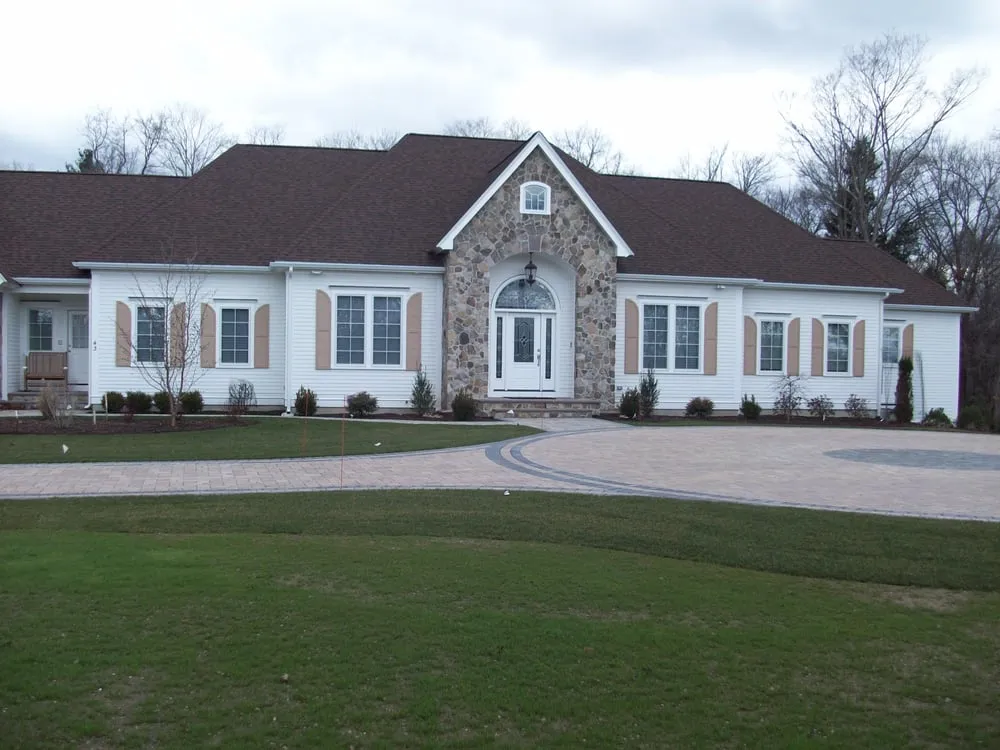 Professional lawn mowing service in Stoughton, MA by Walsh Frank Landscape Co Inc