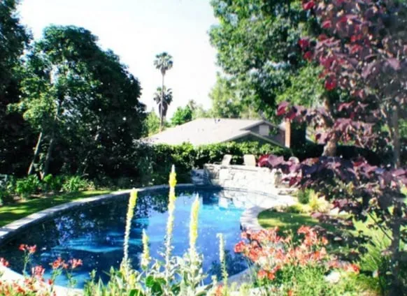 Professional garden landscaping for homes across Monrovia, CA - Walter Fouts Landscaping