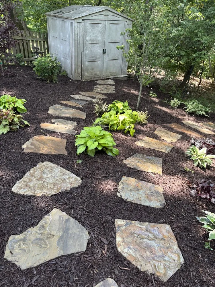 Professional lawn mowing service for homes in Ofallon, IL by Walter Landscaping