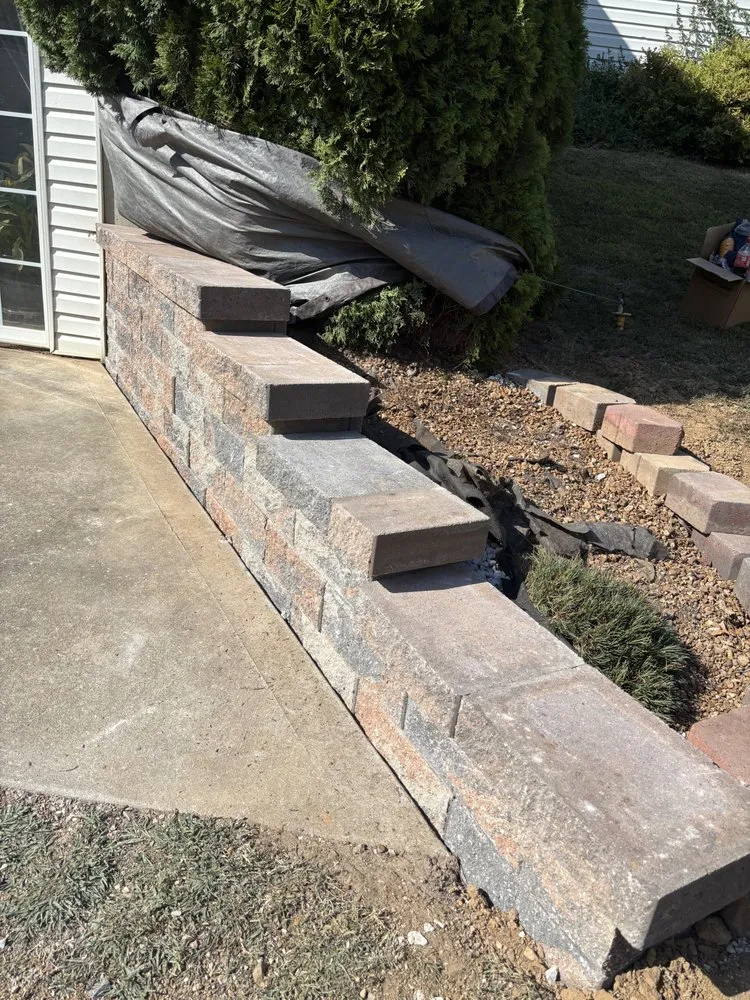 Affordable residential landscaping in Ofallon, IL by Walter Landscaping