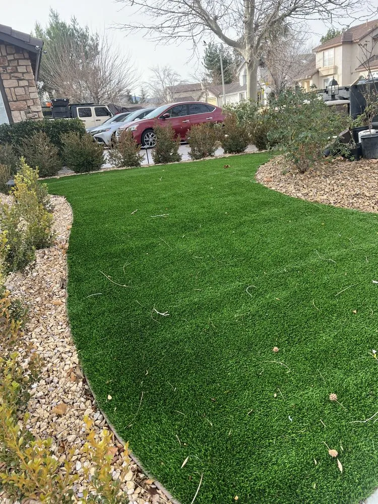 Reliable landscape design in Palmdale, CA by Walter's Concrete