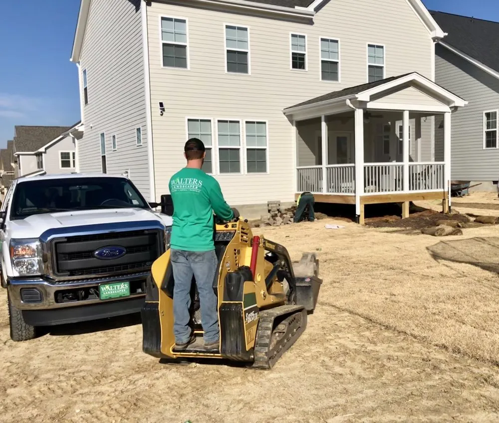 Trusted lawn mowing service in Raleigh, NC - Walters Landscapes