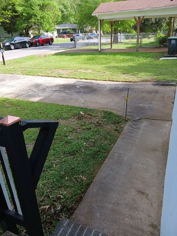 Local landscape installation for residential properties in Dallas, GA by Walton's Janitorial and Landscaping