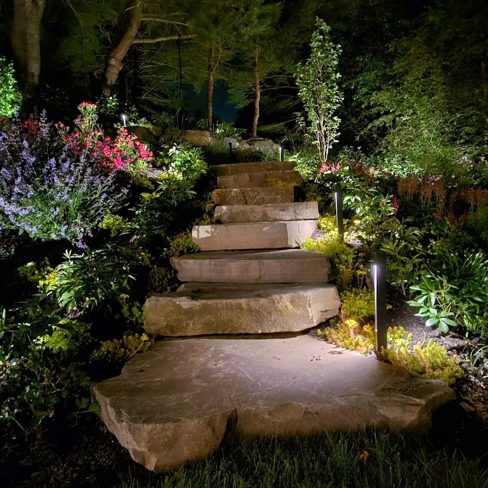 Professional garden landscaping in Fayetteville, GA - Walt's Landscaping & Lighting