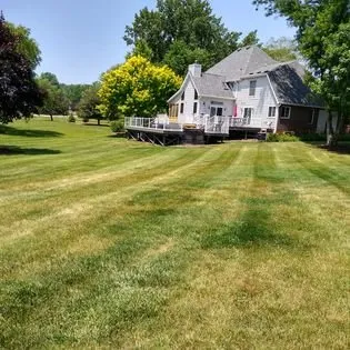 Reliable lawn mowing service for residential properties in Cedar Rapids, IA by Walt's Lawn Care & Maintenance