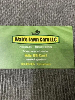 Walt’s Lawn Care