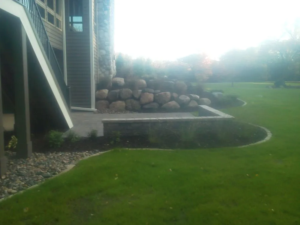 Trusted residential landscaping near you in West Lakeland Township, MN by Wanvig landscaping