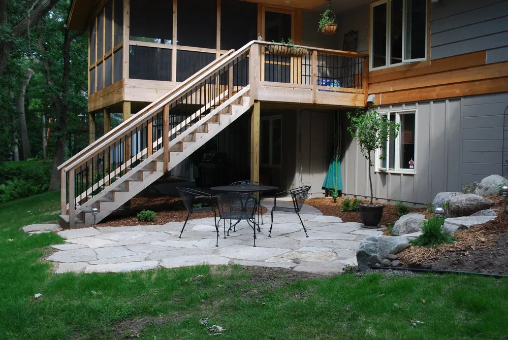 Affordable lawn care service for residential properties in West Lakeland Township, MN by Wanvig landscaping