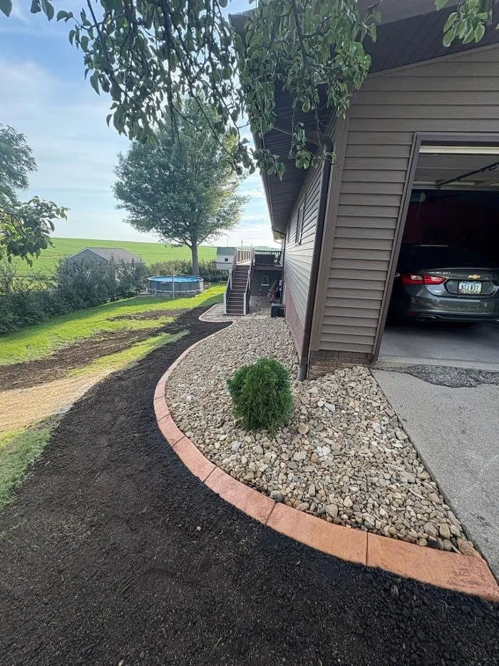Local garden landscaping in Cedar Falls, IA by Wapsie Pines Lawncare & Landscaping