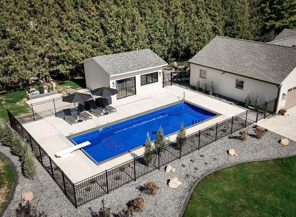 Custom residential landscaping for residential properties in Cedar Falls, IA by Wapsie Pines Lawncare & Landscaping