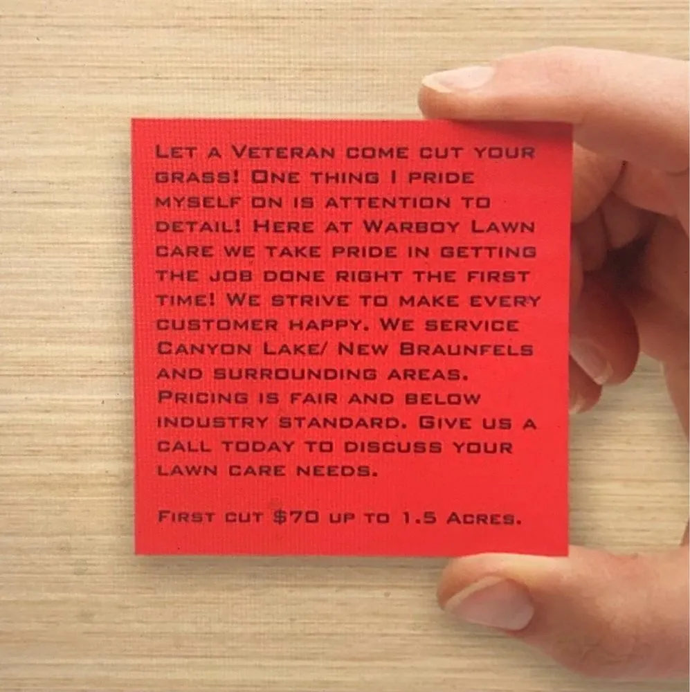 Professional outdoor landscaping in Canyon Lake, TX - Warboy Lawn Care