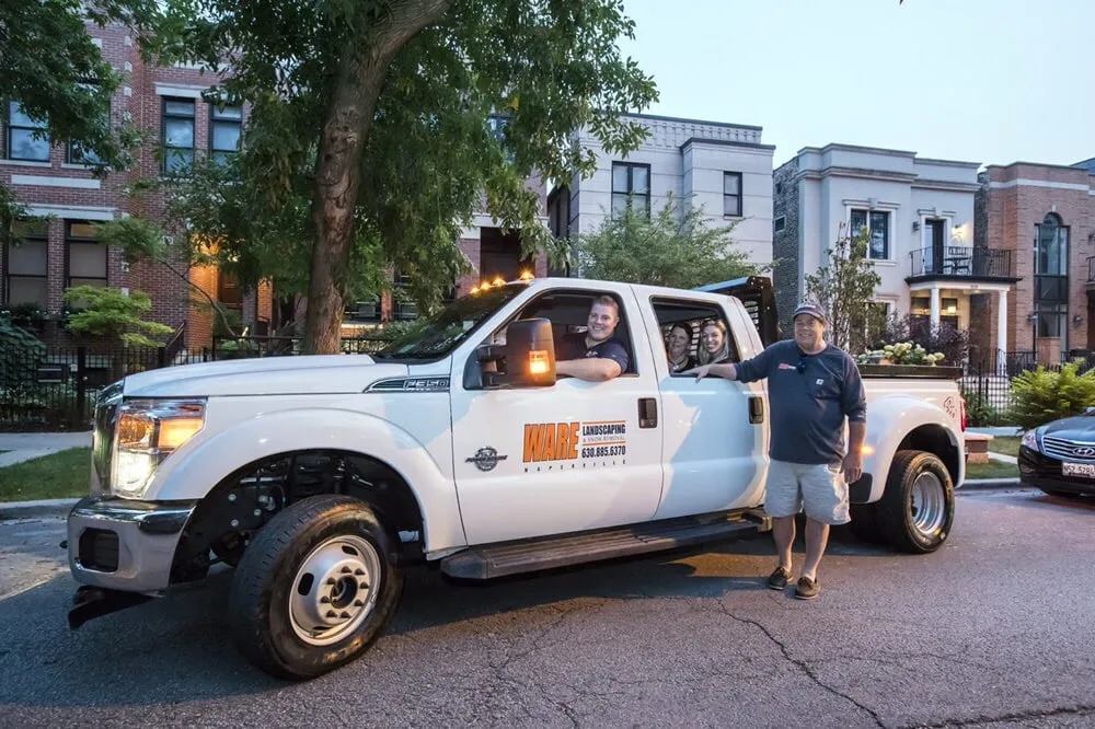 Professional yard cleanup service near you across Naperville, IL - Ware Landscaping & Snow Removal