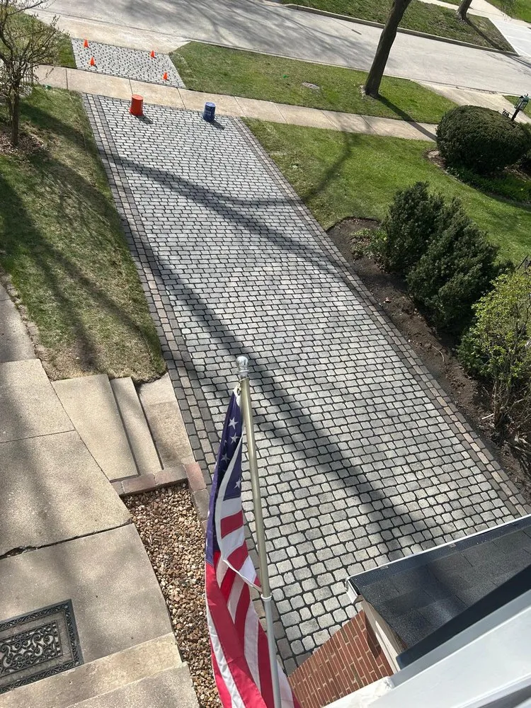 Affordable garden landscaping with custom design in Naperville, IL by Ware Landscaping & Snow Removal