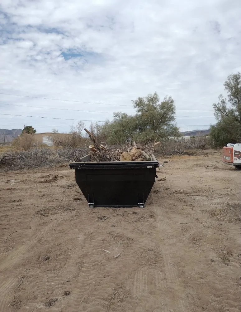 Custom outdoor landscaping in Pahrump, NV by WareHouse Clearouts