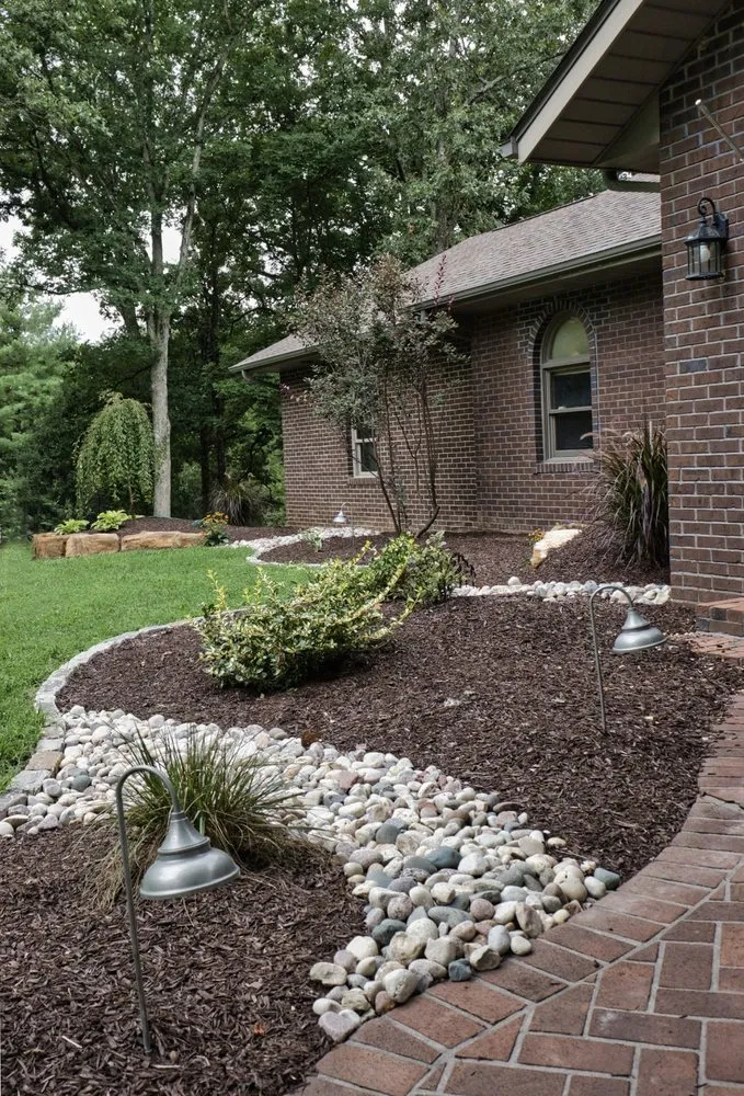 Professional garden landscaping for outdoor upgrades across Cottage Hills, IL - Warnick Complete Land Managment