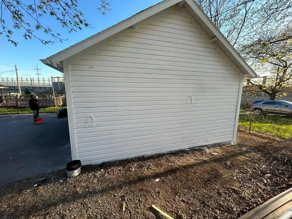 Custom lawn mowing service with custom design in Binghamton, NY by Warrens Best Painting