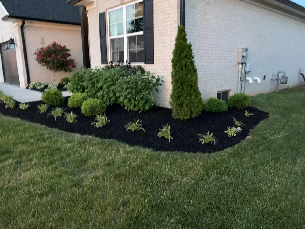 Custom garden landscaping for outdoor upgrades in Shepherdsville, KY by Warrens lawn & landscaping