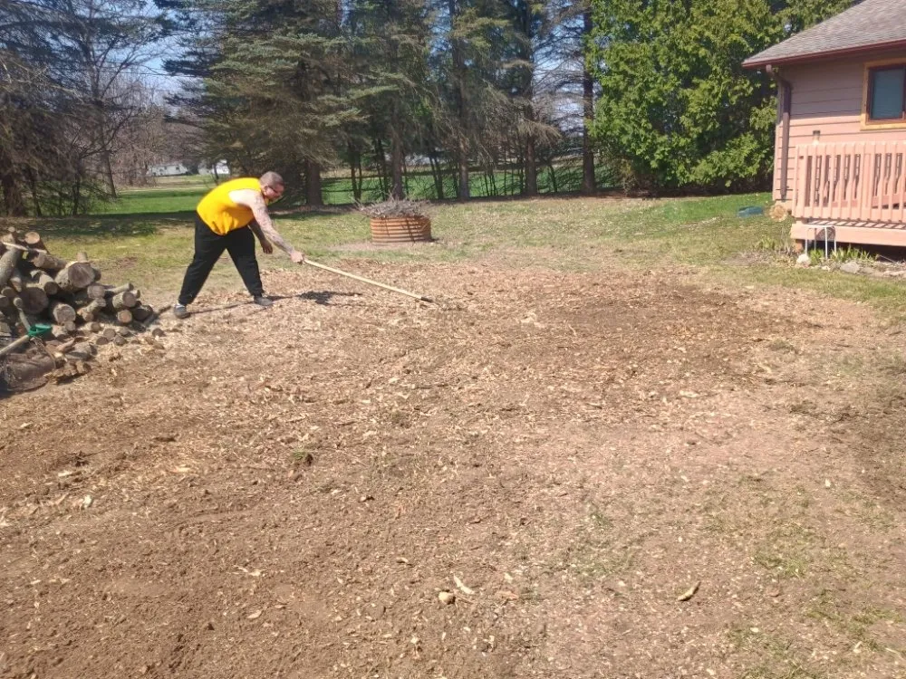 Custom residential landscaping for homes in Fenton, MI by Warrens Lawns and Trees