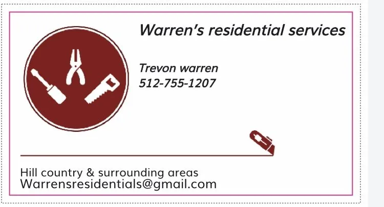 Top-rated yard cleanup service in Marble Falls, TX by Warrens Residential Services