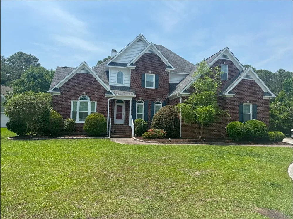 Custom residential landscaping in Wilmington, NC by Warrior Landscaping & Maintenance