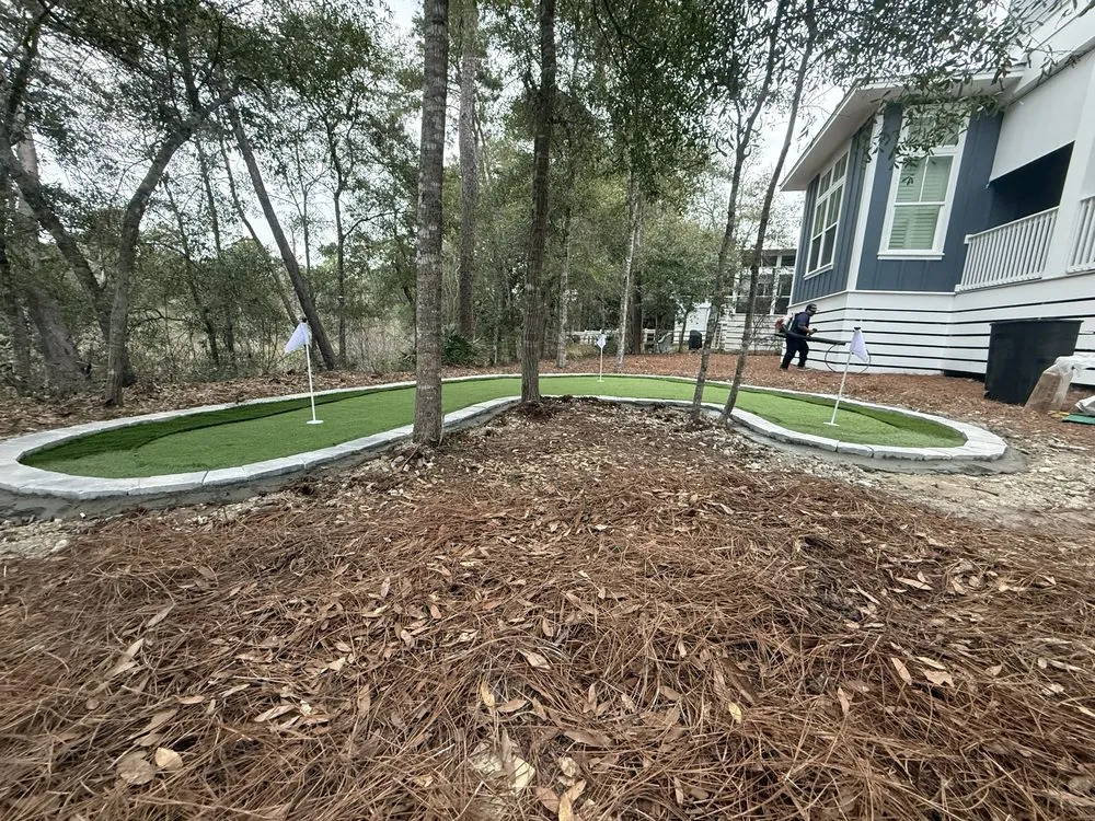 Local landscape design near you in Freeport, FL by Warrior Outdoor Services