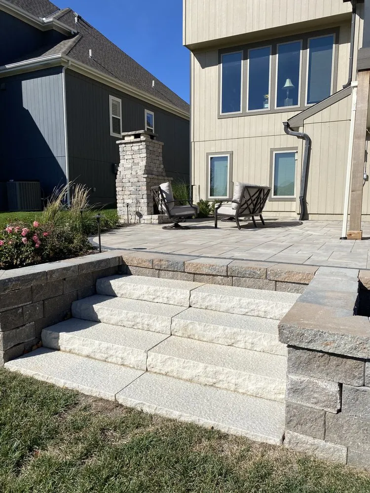 Custom residential landscaping for beautiful yards across Olathe, KS - Warrior Outdoors