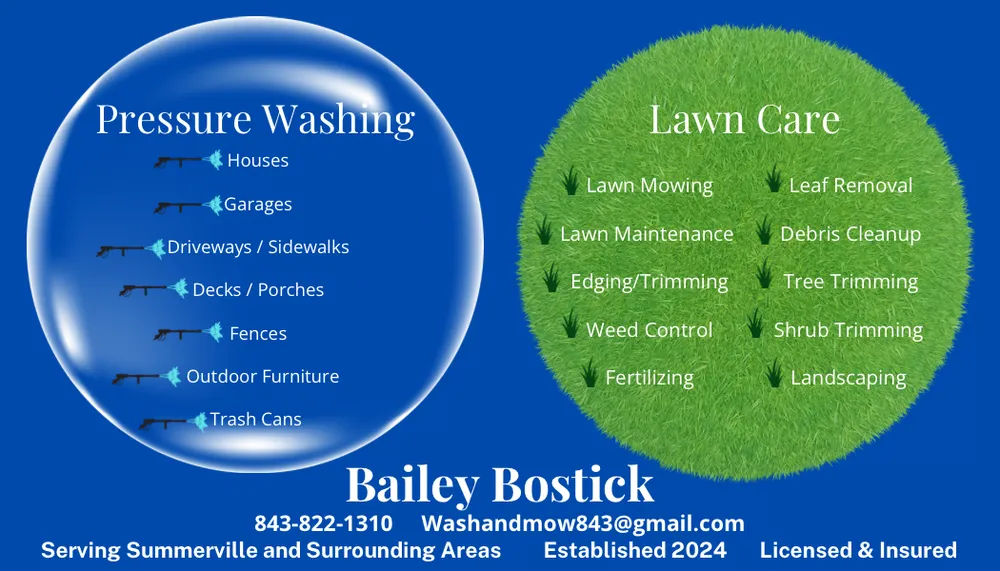 Reliable residential landscaping experts serving Summerville, SC - Wash & Mow