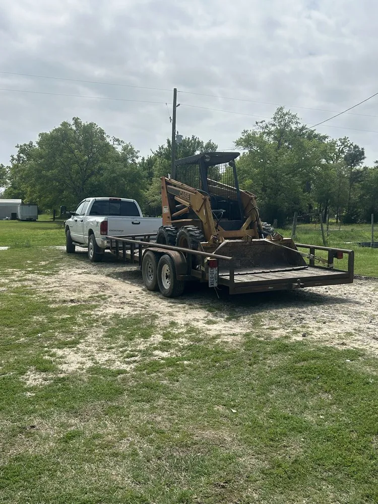 Professional landscape installation for outdoor upgrades in Bedias, TX by Washburn Family Enterprise