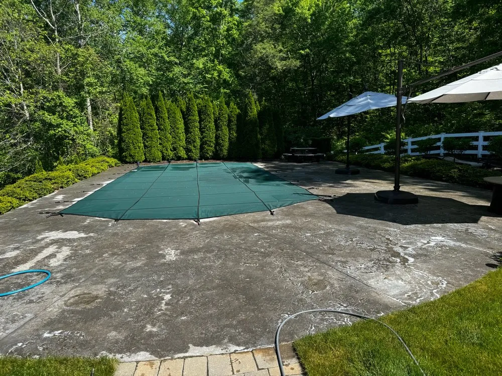 Professional lawn care service in Killingworth, CT by Washing Away