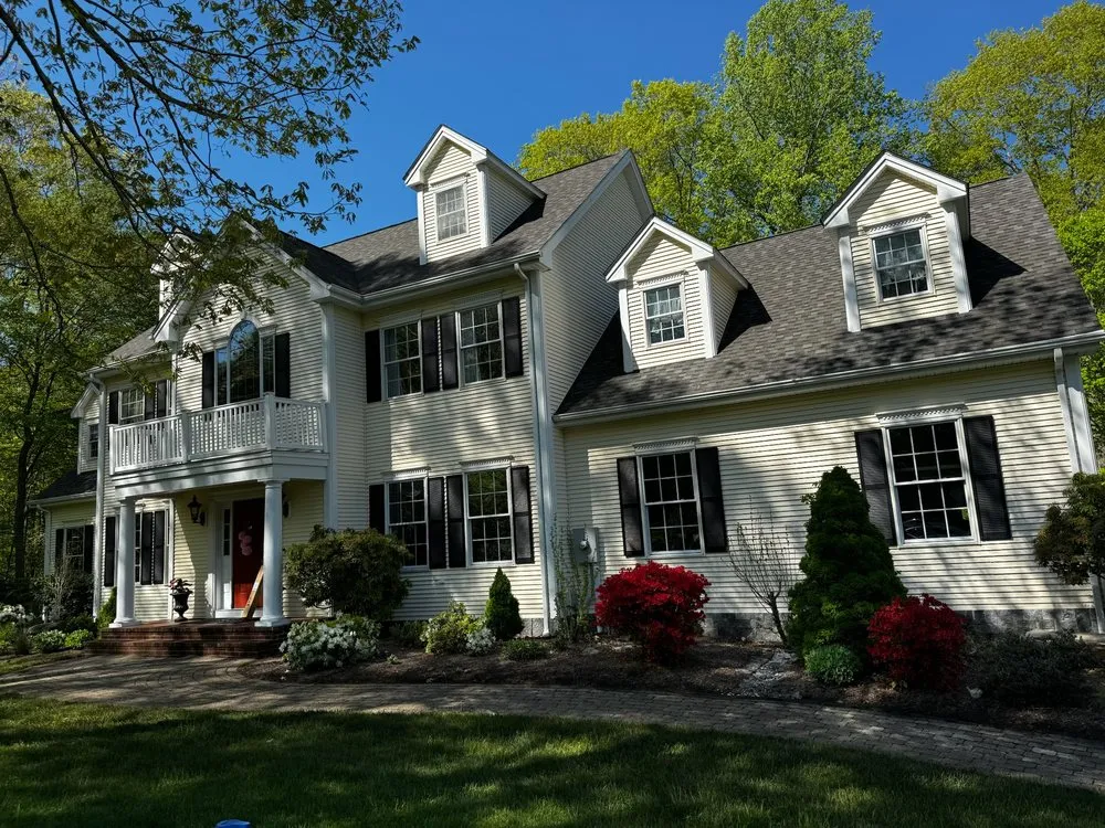 Custom outdoor landscaping near you in Killingworth, CT by Washing Away