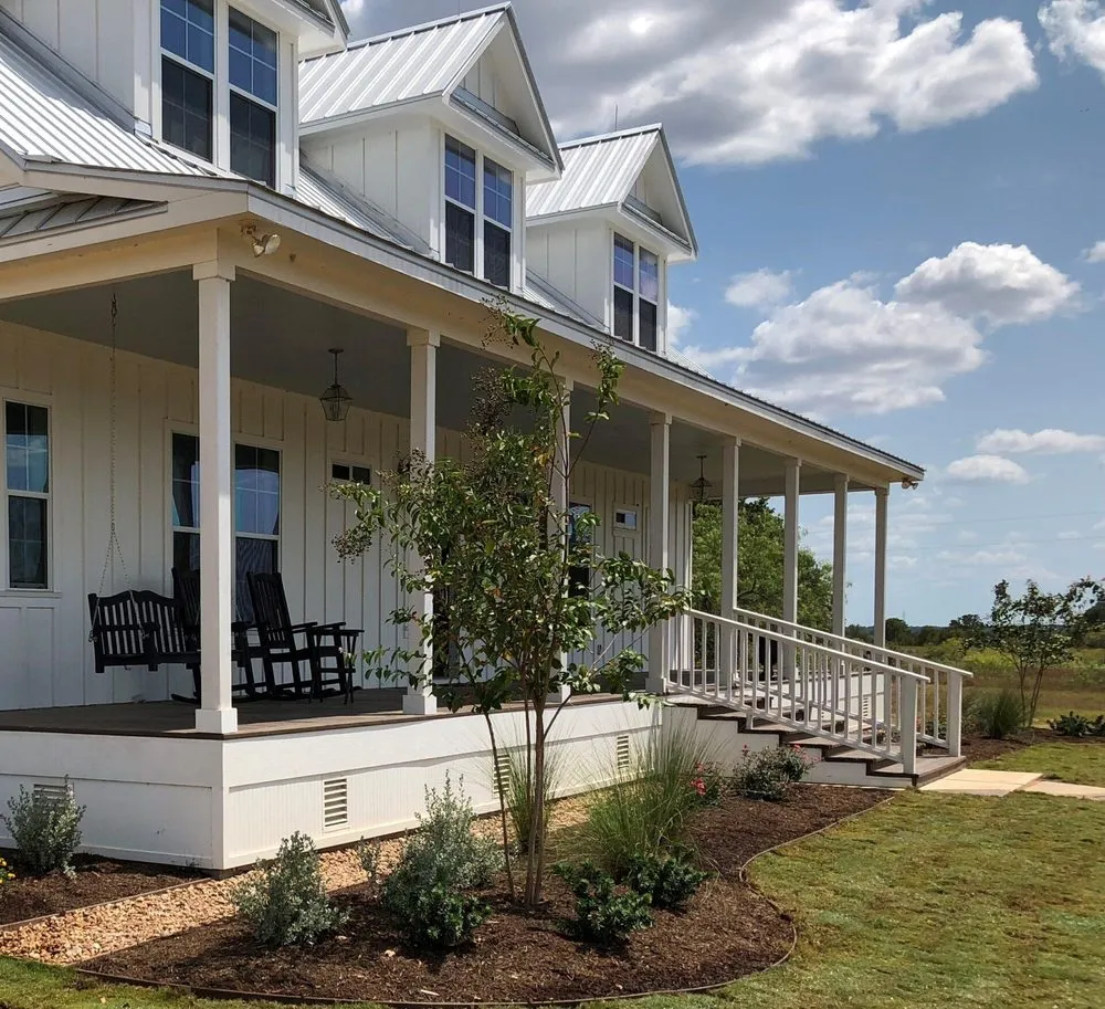 Professional landscape installation in Brenham, TX - Washington County Landscapes