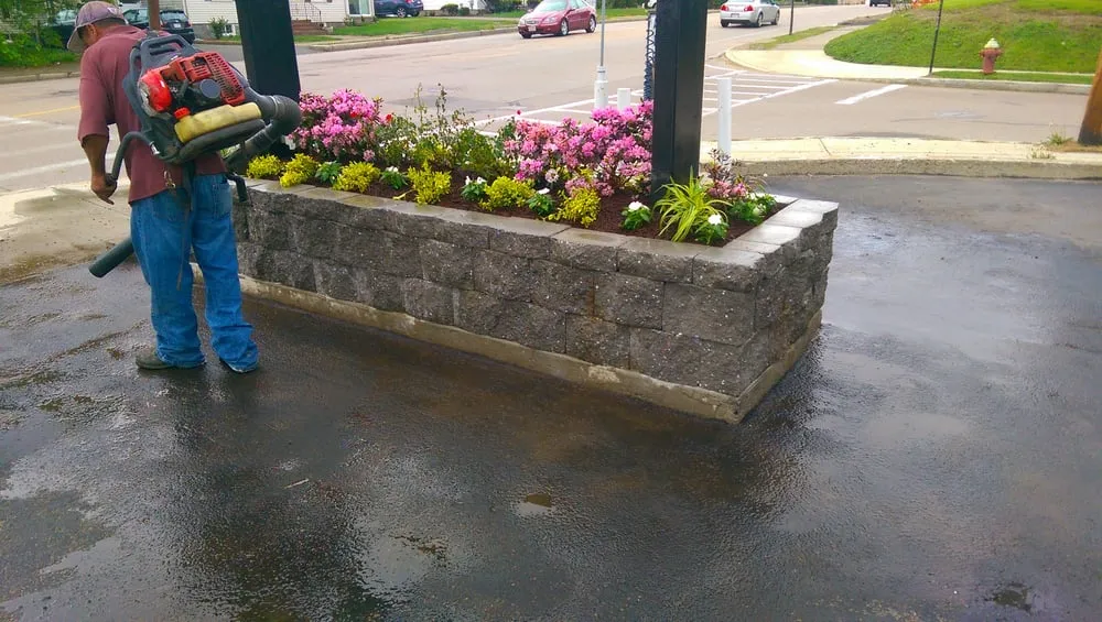 Professional lawn mowing service in East Bridgewater, MA by Washington Landscaping