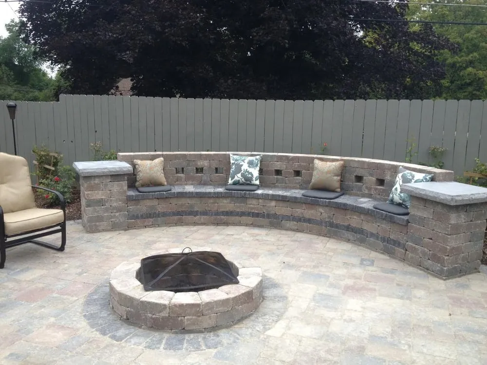 Professional yard cleanup service with custom design in Farmington Hills, MI by Wasmer Brothers Landscaping