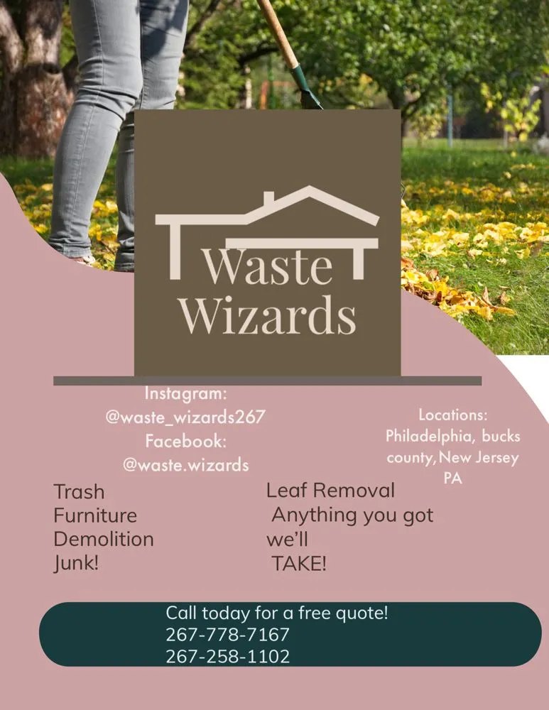 Top-rated outdoor landscaping experts serving Philadelphia, PA - Waste wizards junk removal