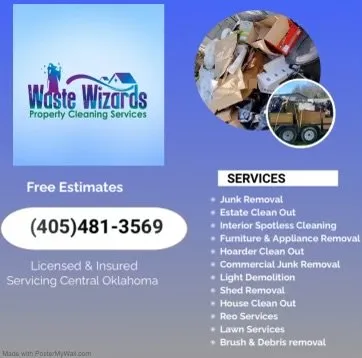 Expert outdoor landscaping experts serving McLoud, OK - Waste Wizards Property Cleaning Services