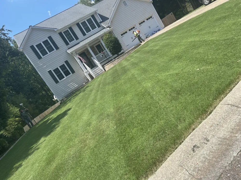 Professional landscape installation in Jasper, GA by Watch Me Grow Landscaping and Hardscape