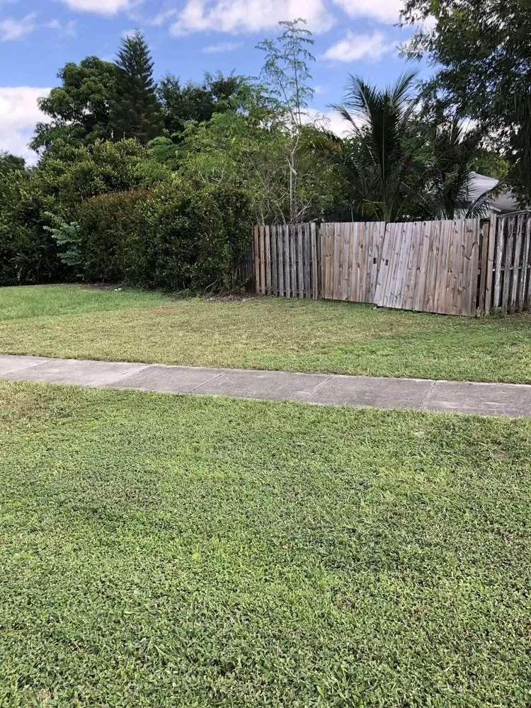 Affordable lawn mowing service with custom design in Wellington, FL by Watch Me Shine