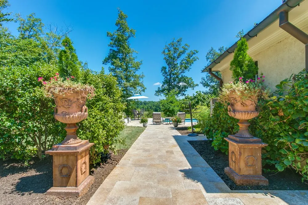 Custom yard maintenance with custom design in San Jose, CA by Water and Earth Landscape Design